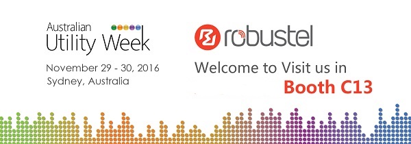 Australian Utility Week 2016 banner