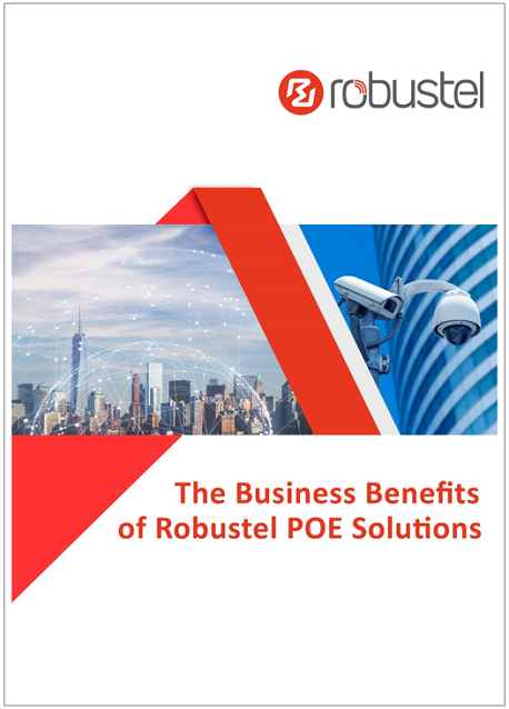 Business Benefits of Robustel POE Solutions cover framed