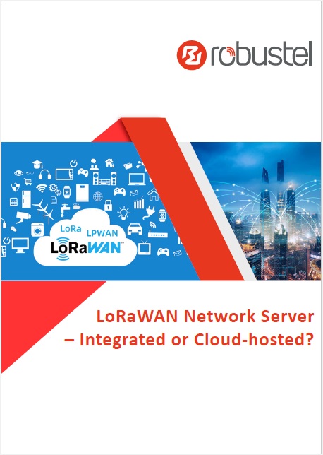 cover of LoRaWAN Network Server – Integrated or Cloud-hosted