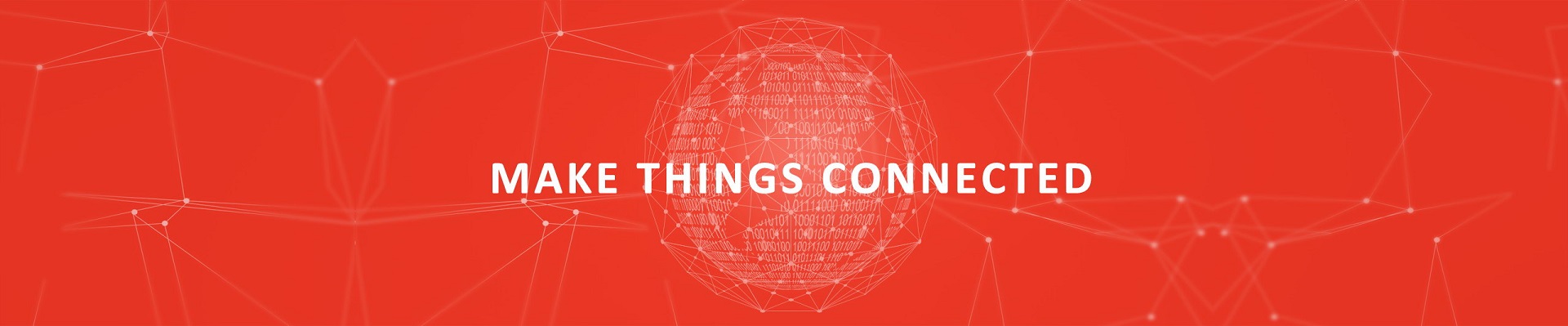 Il banner Make Things Connected è stato ridimensionato