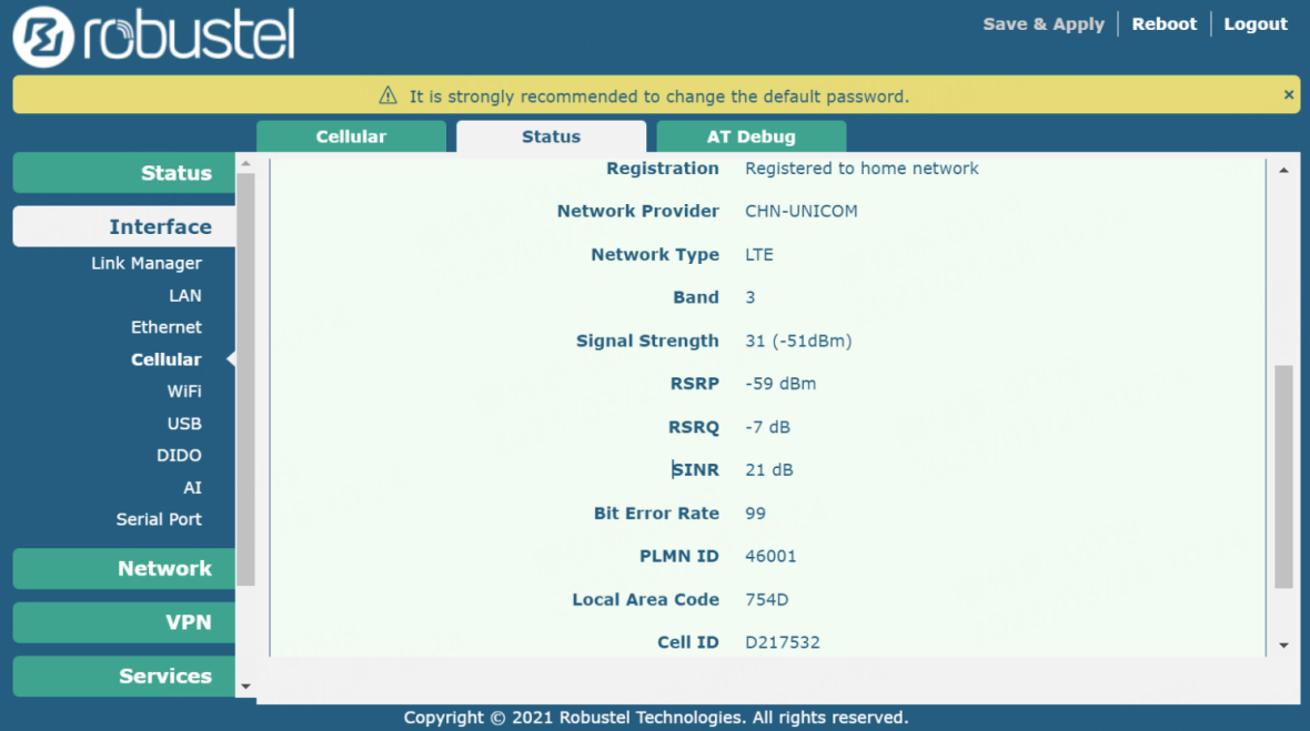 Measure NB-IoT and Cat M1 network quality with Robustel router