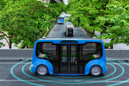 Autonomous Shuttle Bus Networking Solution