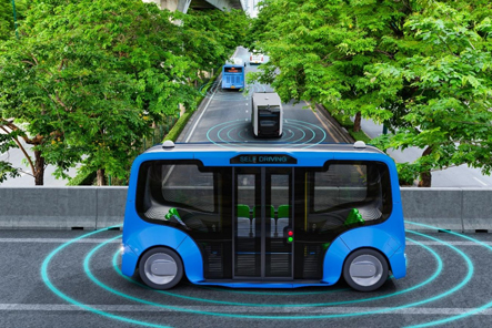 Autonomous Shuttle Bus Networking Solution